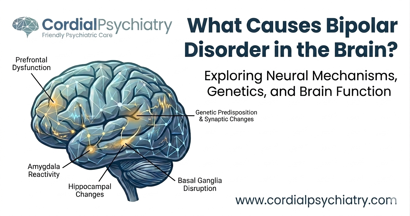 What Causes Bipolar Disorder in the Brain