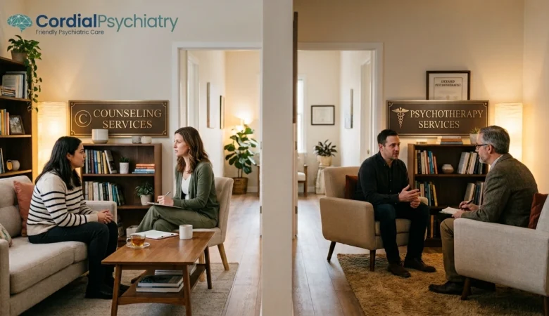 Psychotherapy vs Counseling: What’s the Difference?