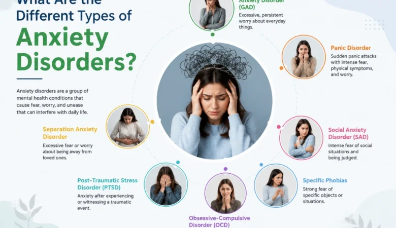 What Are the Different Types of Anxiety Disorders?