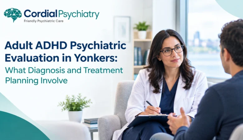 Adult ADHD Psychiatric Evaluation in Yonkers: What Diagnosis and Treatment Planning Involve
