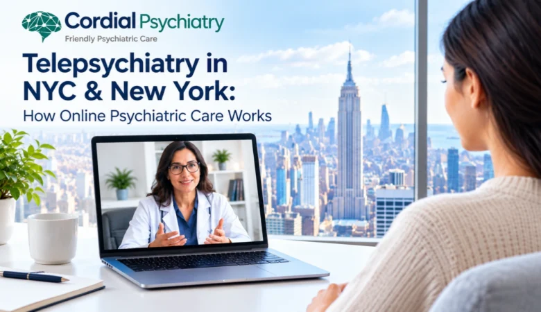 Telepsychiatry in NYC & New York: How Online Psychiatric Care Works